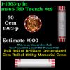 Image 1 : Shotgun Lincoln 1c roll, 1963-p 50 pcs Bank Wrapper.