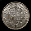 Image 3 : 1941 Great Britain 1/2 Crown Silver KM# 856 Grades Select Unc