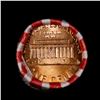 Image 2 : Shotgun Lincoln 1c roll, 1977-d 50 pcs Bank Wrapper.