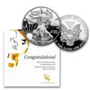 Image 1 : 2017 United States Mint Congratulations Set, Contains American Eagle Proof Dollar