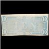 Image 3 : 1864 $10 Confederate Note, T68 Grades vf+