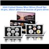 Image 1 : 2018 United States Mint Silver Proof Set; 10 pcs