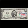 Image 8 : 4x Consecutive 1976 $2 Federal Reserve Notes - 1st Day of Issue, w/ Stamp, All CU! Grades Brilliant 