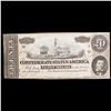 Image 2 : 1864 $20 Confederate Note, T67 Grades Select AU