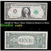 Image 1 : 1963B $1 'Barr Note' Federal Reserve Note Grades Gem CU