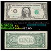 Image 1 : 5 x Consecutive Serial Numbered 1974 $1 Green Seal Federal Reserve Notes Grades CU