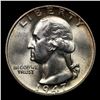 Image 2 : 1947-s Washington Quarter 25c Grades GEM++ Unc