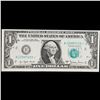 Image 2 : 1977A $1 Green Seal Federal Reserve Note Grades Select CU