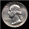 Image 2 : 1950-p Washington Quarter 25c Grades GEM+ Unc
