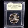 Image 2 : Proof 1992-S Olympic Modern Commem Half Dollar 50c Graded GEM++ Proof Deep Cameo By USCG