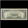 Image 3 : **Star Note** 1969 $5 Green Seal Federal Reserve Note ( Boston, MA) Grades vf+