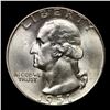 Image 2 : 1951-d Washington Quarter 25c Grades GEM+ Unc