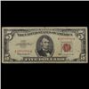 Image 2 : 1963 $5 Red Seal United States Note Grades f+
