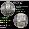 Image 1 : Proof 1973 Israel 10 Lirot Silver KM# 71 Grades GEM Proof Deep Cameo