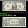 Image 1 : 5 x Consecutive Serial Numbered 1981 $1 Green Seal Federal Reserve Notes Grades CU