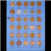 Image 3 : Complete Lincoln 1c Whitiman Album, 1941-1961, 59 coins in Total