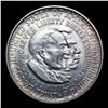 Image 2 : 1951-p Wash/Car Old Commem Half Dollar 50c Grades Select+ Unc