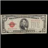 Image 2 : 1928F $5 Red Seal United States Note Grades vf+