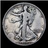 Image 2 : 1918-p Walking Liberty Half Dollar 50c Grades vf+
