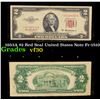 Image 1 : 1953A $2 Red Seal United States Note Fr-1510 Grades vf++