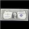 Image 2 : 1957A **Star Note** $1 Blue Seal Silver Certificate Grades Choice CU