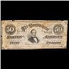 Image 2 : 1864 $50 Confederate Note, T66 Grades vf, very fine
