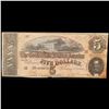 Image 2 : 1864 $5 Confederate Note, T69 Grades vf+