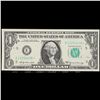 Image 2 : 1969A $1 Green Seal Federal Reserve Note Grades Gem CU