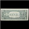 Image 3 : 1969A $1 Green Seal Federal Reserve Note Grades Gem CU
