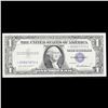 Image 2 : 1957 **Star Note** $1 Blue Seal Silver Certificate Grades vf+