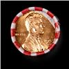 Image 2 : Shotgun Lincoln 1c roll, 1959-d 50 pcs Bank Wrapper.