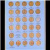 Image 4 : Virtually Complete Lincoln Cent Book 1941-1961 86 coins