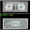 Image 1 : 1963B $1 'Barr Note' Federal Reserve Note Grades Choice CU