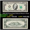 Image 1 : 1993 $10 Green Seal Federal Reserve Note Grades Gem CU