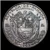 Image 3 : 1962 Panama 1/4 Balboa Silver KM# 11.2 Grades Select+ Unc
