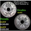 Image 1 : 1936 New Guinea 1 Shilling Silver KM# 5 Grades Select Unc