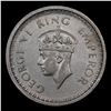 Image 2 : 1944(b) India (British) 1 Rupee Silver KM# 557.1 Grades Select Unc