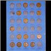 Image 2 : Partial Lincoln 1c Whitman Folder, 1909-1940 59 coins in Total