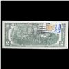 Image 3 : 1976 $2 Federal Reserve Note 1st Day of Issue, with Stamp Grades Select CU