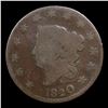 Image 2 : 1820 Coronet Head Large Cent 1c Grades vg+