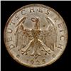 Image 3 : 1925A Germany (Weimar Republic) 1 Reichsmark Silver KM# 44 Grades Select Unc