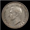 Image 2 : 1937 Great Britain1  Shilling Silver KM# 853 Grades Select Unc