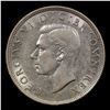 Image 2 : 1941 Great Britain 1/2 Crown Silver KM# 856 Grades Select Unc