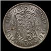 Image 3 : 1941 Great Britain 1/2 Crown Silver KM# 856 Grades Select Unc
