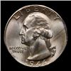 Image 2 : 1946-s Washington Quarter 25c Grades GEM+ Unc
