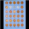 Image 3 : Complete Lincoln 1c Whitman Folder, 1941-1975 88 coins in Total