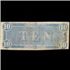 Image 3 : 1864 $10 Confederate Note, T68 Grades vf+
