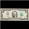 Image 2 : 3x Consecutive 2003 **Star Note** $2 Federal Reserve Notes (Minneapolis, MN) All CU! Grades Brillian