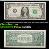 Image 1 : 2 x Consecutive Serial Numbered 1974 $1 Green Seal Federal Reserve Notes Grades CU