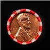 Image 2 : Shotgun Lincoln 1c roll, 1964-d 50 pcs Bank Wrapper.